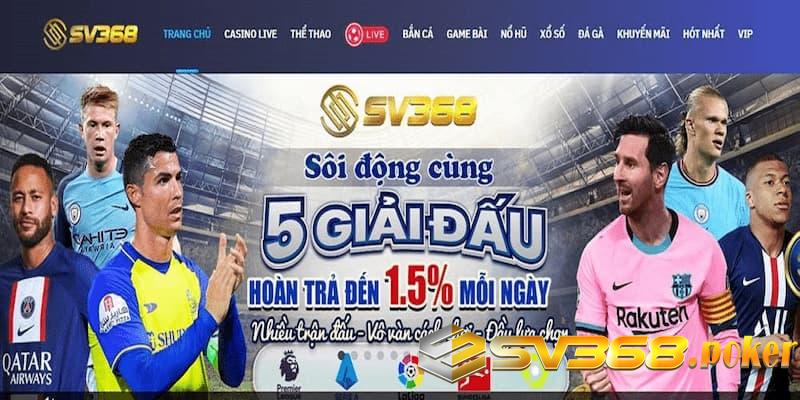 Tại sao nên lựa chọn cá cược thể thao Sv368?