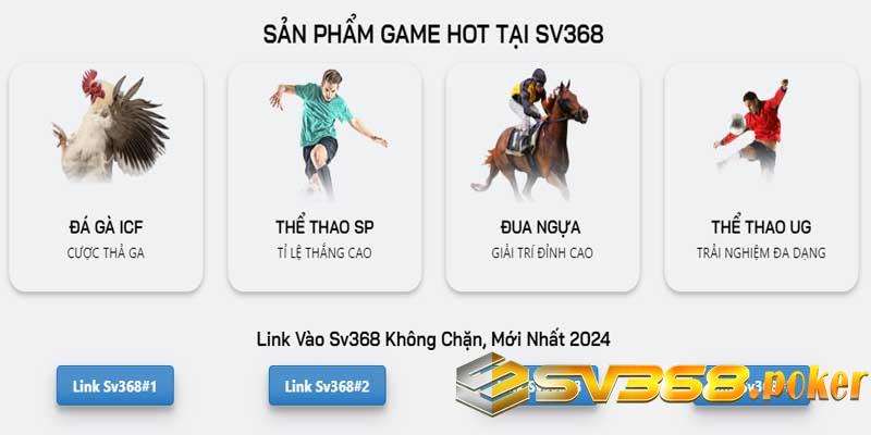 Hiện nay link vào sv368 đang bị giả mạo rất nhiều