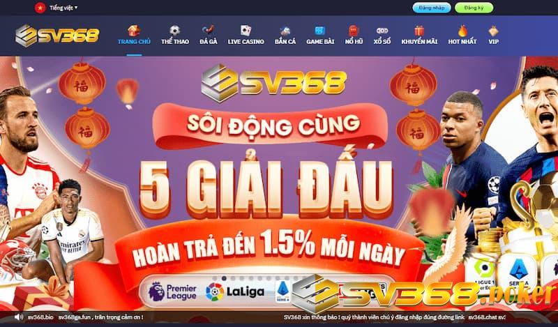 Giới thiệu sơ lược về nhà cái Sv368