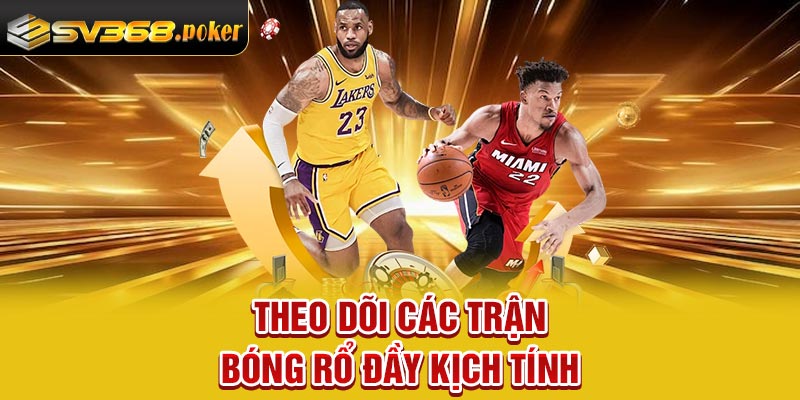 Theo dõi các trận bóng rổ đầy kịch tính